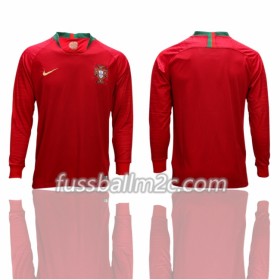 Fußballtrikots Portugal Heim Trikotsatz WM 2018 Langarm